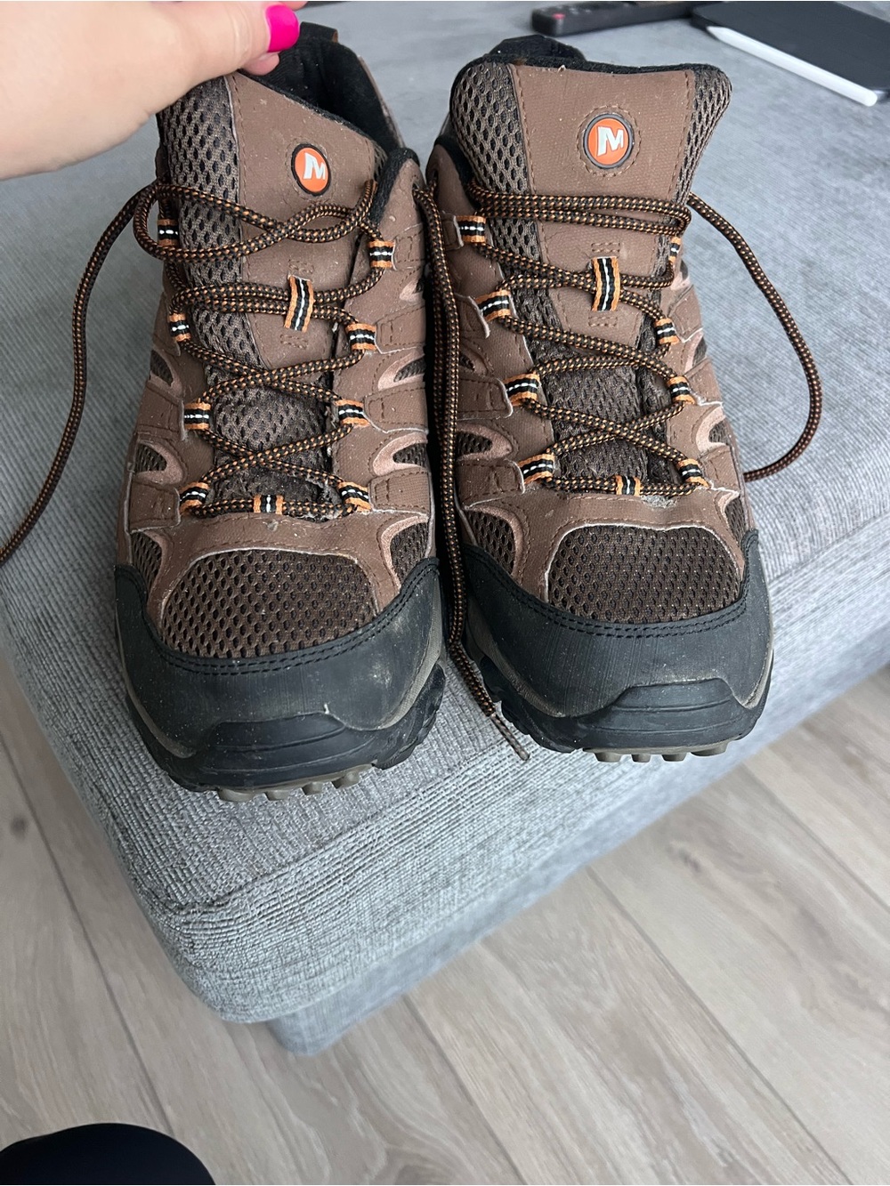 Men's Moab 3 GORE-TEX size 13, hiking merrell - Picture 8 of 9